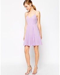 Asos Collection Cami Mini Pleated Dress