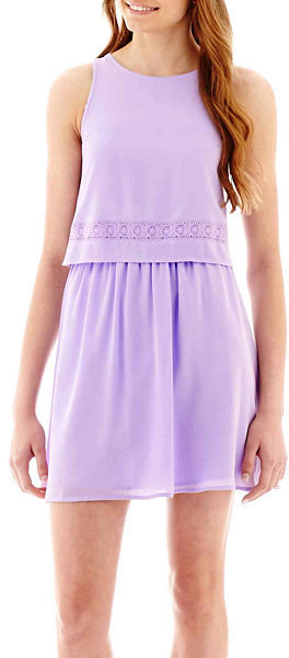 jcpenney purple dress