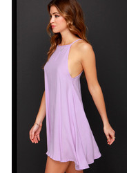 MinkPink Mink Pink Apron Lavender Swing Dress