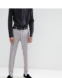 Heart & Dagger Skinny Suit Trousers In Check