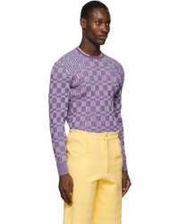 Jacquemus Purple La Maille Gelati Sweater