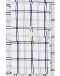 Nordstrom Big Tall Shop Traditional Fit Non Iron Check Dress Shirt