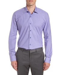 Ike Behar Regular Fit Check Dress Shirt