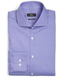 BOSS Sharp Fit Check Dress Shirt