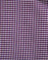 Neiman Marcus Trim Fit Wrinkle Free Dobby Check Dress Shirt Purple