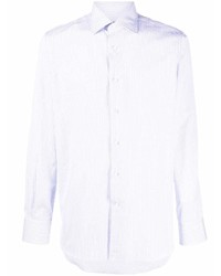 Canali Fine Check Cotton Shirt