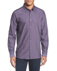 Ted Baker London Rugbee Trim Fit Check Sport Shirt