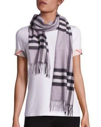 Burberry Giant Check Cashmere Scarf