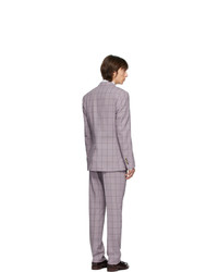Paul Smith Purple Check Loro Piana Suit