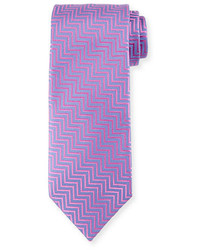 Light Violet Chevron Tie