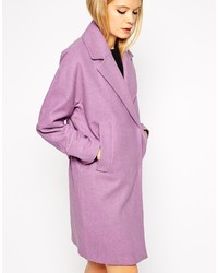 Asos Collection Coat With Drop Shoulder