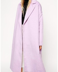 Asos Tall Coat In Relaxed Oversized Fit