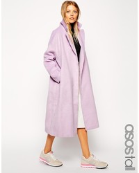 Asos Tall Coat In Relaxed Oversized Fit