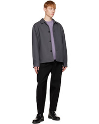 Zegna Purple Cashmere Sweater