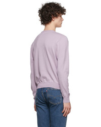 Ralph Lauren Purple Label Purple Cotton Sweater