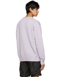 1017 Alyx 9Sm Purple Cotton Sweater