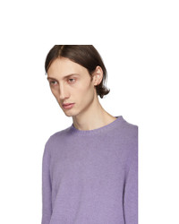 Harmony Purple Emily Oberg Edition Wool Winston Sweater