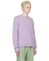 Stockholm (Surfboard) Club Purple Jacquard Sweater