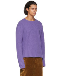 Jacquemus Purple La Maille Baja Sweater