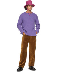 Jacquemus Purple La Maille Baja Sweater