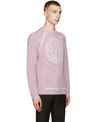 Versace Purple Medusa Sweater