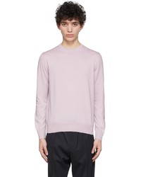 Ermenegildo Zegna Purple Premium Cotton Sweater