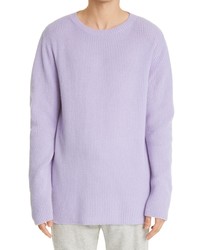 The Elder Statesman Relaxed Rib Cashmere Sweater