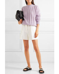 Cecilie Bahnsen Ribbed Wool Blend Sweater