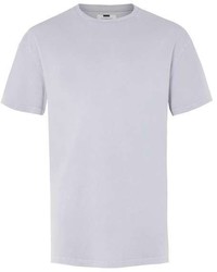 Light Violet Crew-neck T-shirt