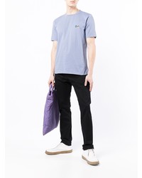 Paul Smith Embroidered Logo Cotton T Shirt