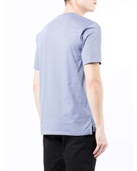 Paul Smith Embroidered Logo Cotton T Shirt