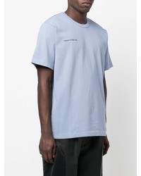 Helmut Lang Logo Print Cotton T Shirt