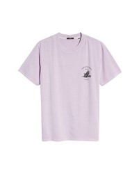 NEUW DENIM Permanent Records Cotton Graphic Tee In Haze At Nordstrom