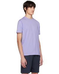 Sunspel Purple Classic T Shirt