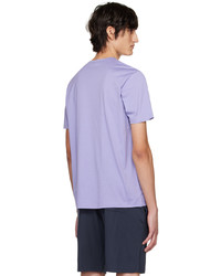 Sunspel Purple Classic T Shirt