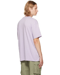 thisisneverthat Purple Cotton T Shirt