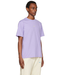 UNNA Purple Flower T Shirt
