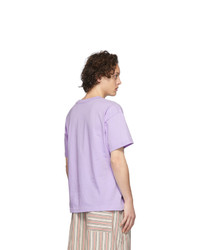 Jacquemus Purple Le T Shirt Fleur T Shirt
