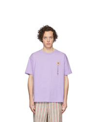 Jacquemus Purple Le T Shirt Fleur T Shirt