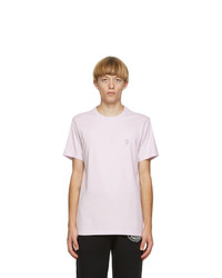 Men's Light Violet Crew-neck T-shirt, Charcoal Jeans, Tan Suede Desert ...