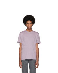 Sunspel Purple Organic Cotton Riviera T Shirt