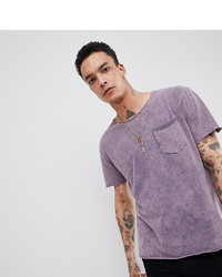 Heart & Dagger Relaxed Fit T Shirt With Heavy Wash