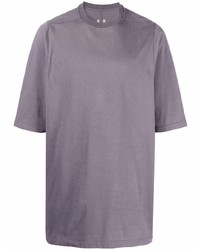 Rick Owens Round Neck Short Sleeve T Shirt