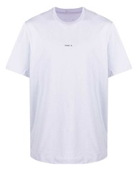 Oamc Silk Patch Cotton T Shirt