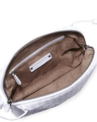 Bottega Veneta Intrecciato Small Zip Crossbody Bag
