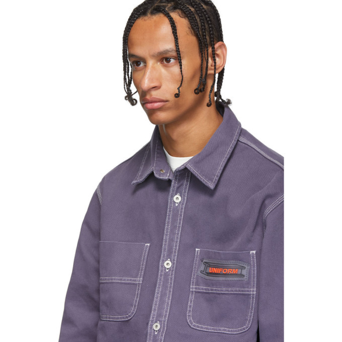 denim worker shirt