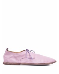 Light Violet Derby Shoes