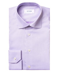 Eton Fit Solid Dress Shirt