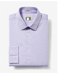 Express Fitted Dobby Dress 1mx Shirt