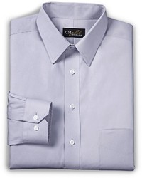 Gold Series Pinpoint Oxford Easy Care Point Collar Dress Shirt Big Tall